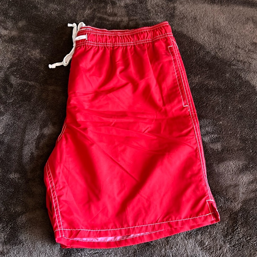 New Old Navy Red Men’s Bathing Suit